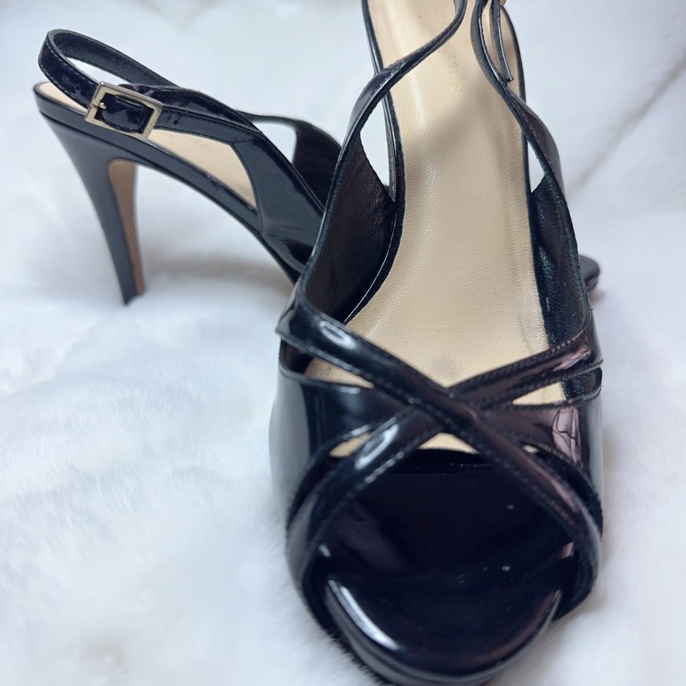 Kate Spade Black Strappy Heels